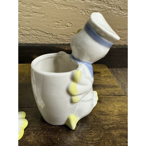 Sailor Duck Toothbrush Holder, Soap Dispenser, & Accessory Holder. Baby Ducks - Picture 8 of 13